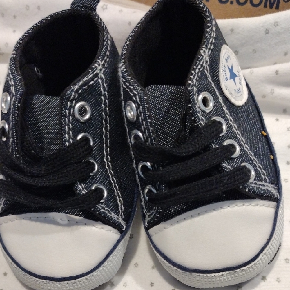 Stylish Black and Gray Kids Sneakers, 3 Pairs - Picture 3 of 10